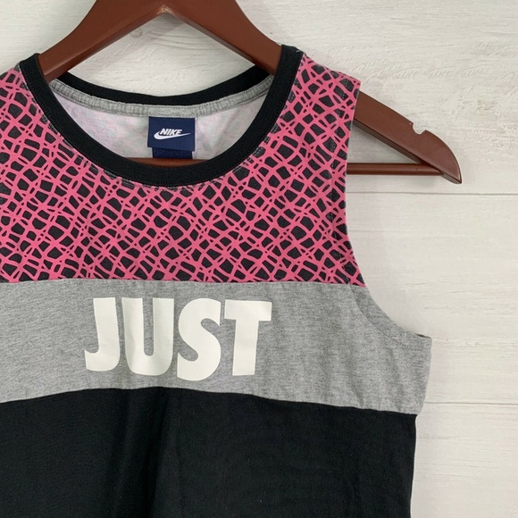 Nike XL *RUNS SMALL* Retro Look JUST DO IT Tank - Picture 2 of 6